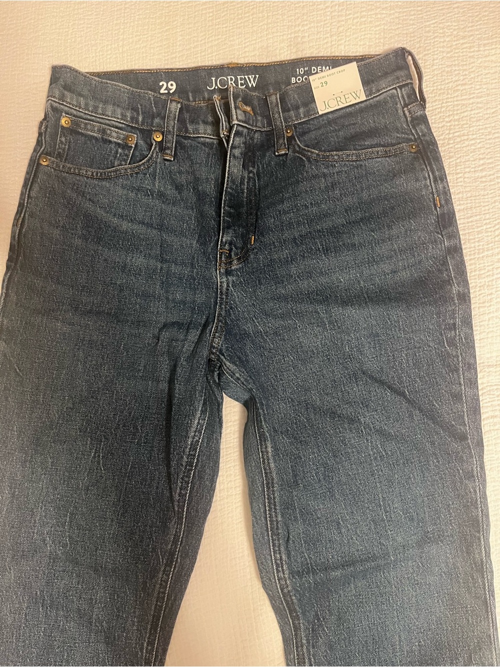 J. Crew Women’s 10” Demi Boot Crop NWT Size 29